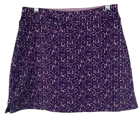 Tranquility Printed Purple Active Skort XS - Picture 1 of 9